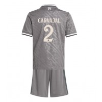 Dětský fotbalový dres Real Madrid Daniel Carvajal #2 2024-25 Třetí Krátký Rukáv (+ trenýrky)